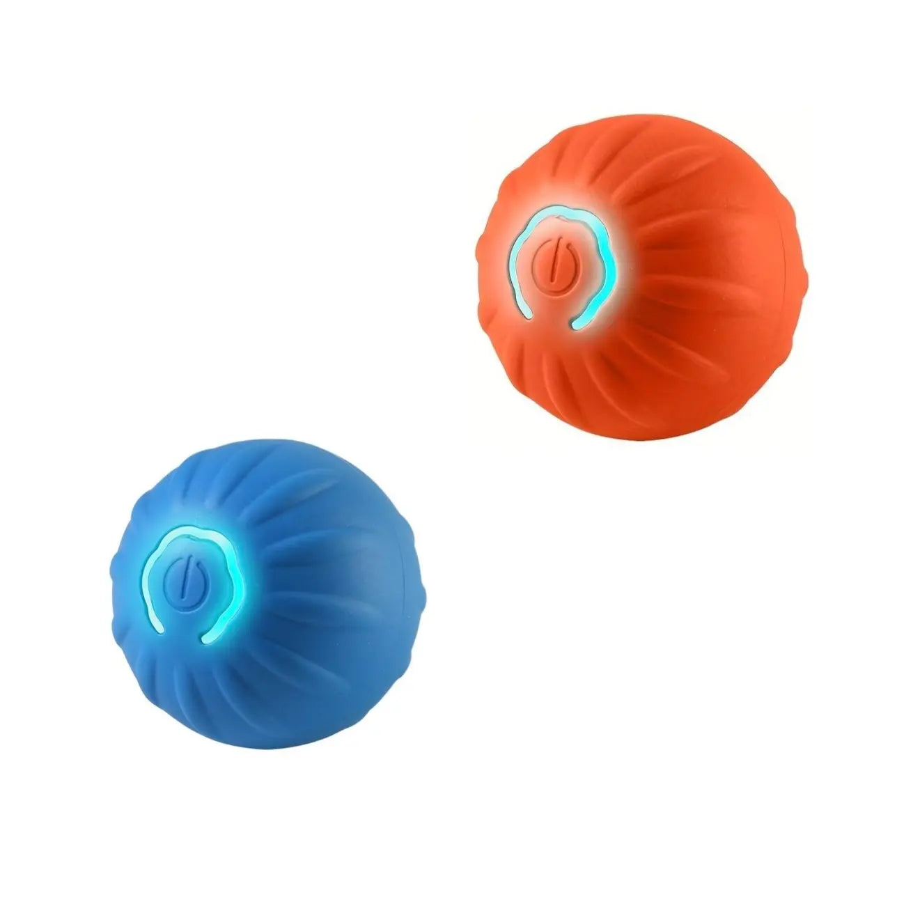Fuzztik Interactive Dog Toy Ball 2025 Upgrade Durable TPR Material USB Rechargeable Automatic Rolling & Vibrating Ball for Small Medium Large Dogs Anti-Biting High-Quality