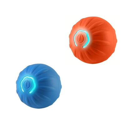 Fuzztik Interactive Dog Toy Ball 2025 Upgrade Durable TPR Material USB Rechargeable Automatic Rolling & Vibrating Ball for Small Medium Large Dogs Anti-Biting High-Quality