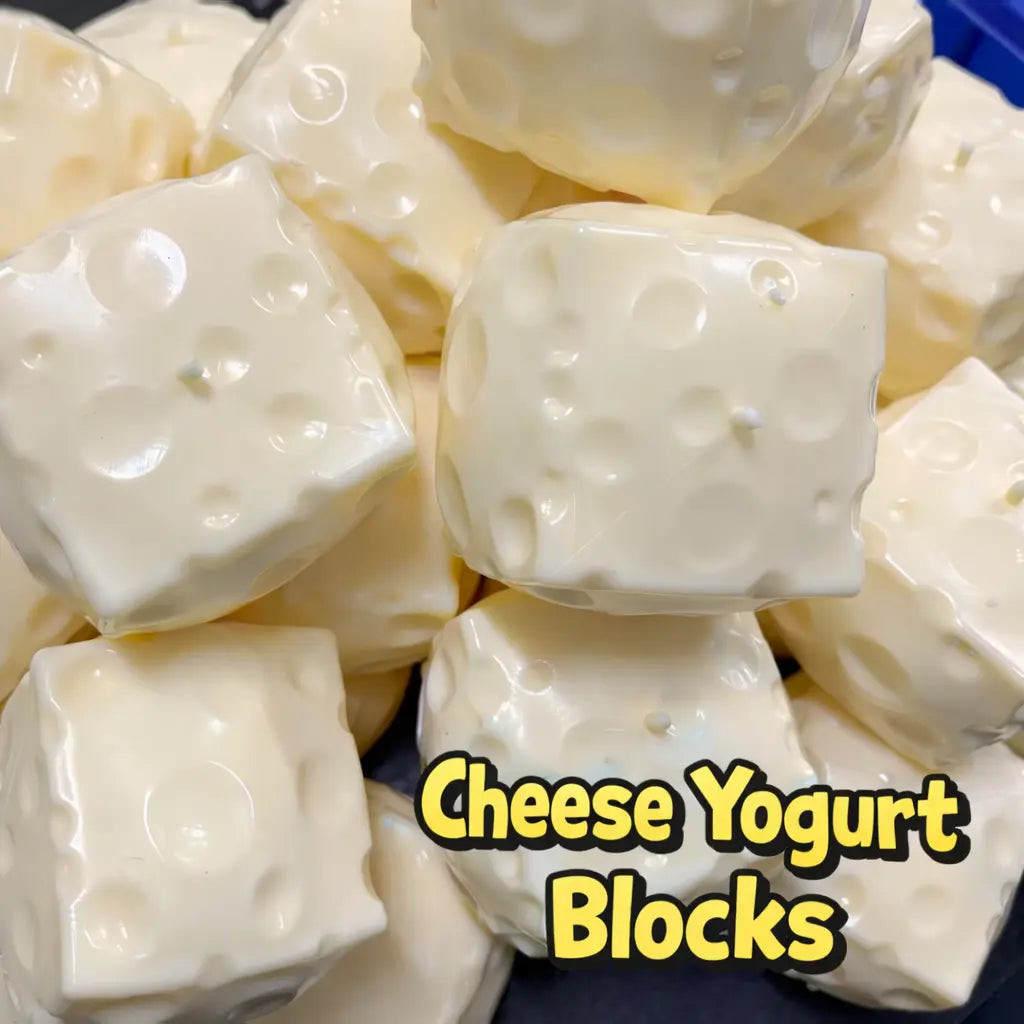 Squishy Cheese Block - Yellow, Moldable Fidget Toy with Squeeze Feature, Ideal for Play and Relaxation Giant Cheese Squishy - 6/7Cm Moldable Non-Rebound & Slow Rebound Fidget Toy| Viral ASMR Stress Ball Glutinous