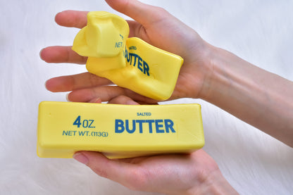 Butter Squishy Toy with Sweet Cream Scent – Super Soft Stress Relief Toy, Satisfying Sensory Fidget, Cute Gift for Kids & Adults (13X4Cm)